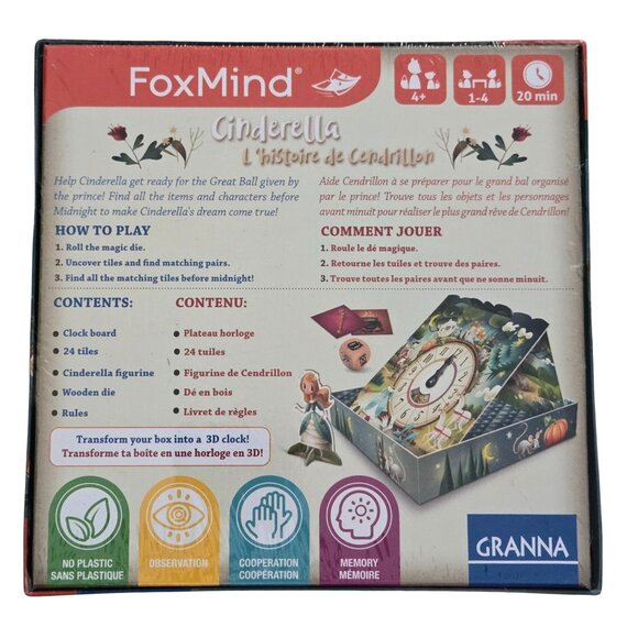 New Cinderella Board Game - French Version - Picture 2 of 2